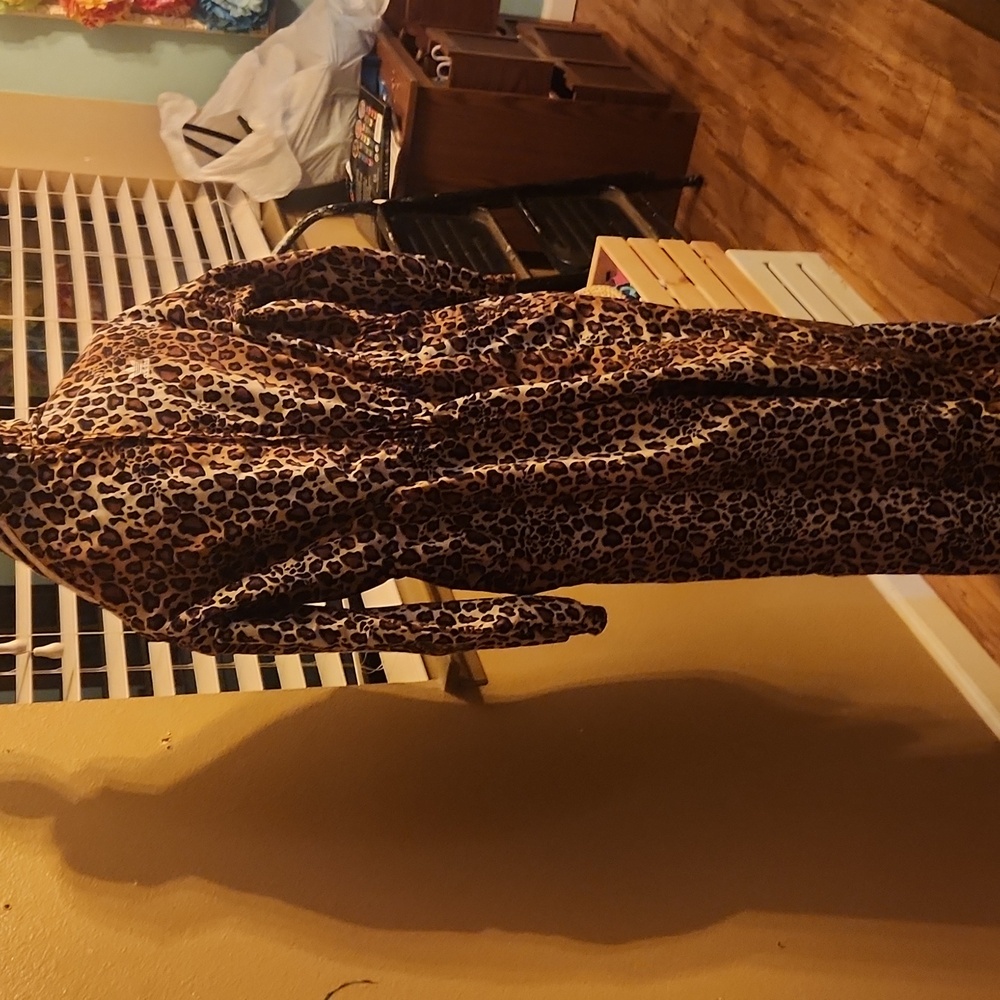 Adidas Leopard Print Jumpsuit